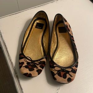 Leopard Print Flats